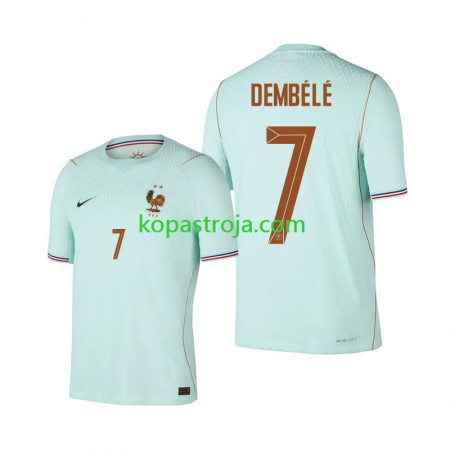 Billiga Fotbollströjor Frankrike Ousmane Dembele 7 Borta tröja WM 2026 Kortärmad